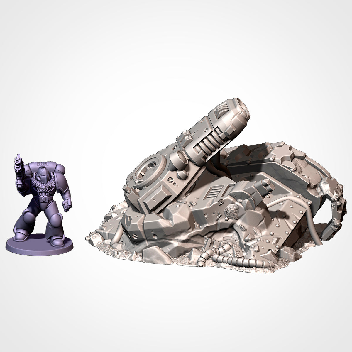 Destroyed Tanks