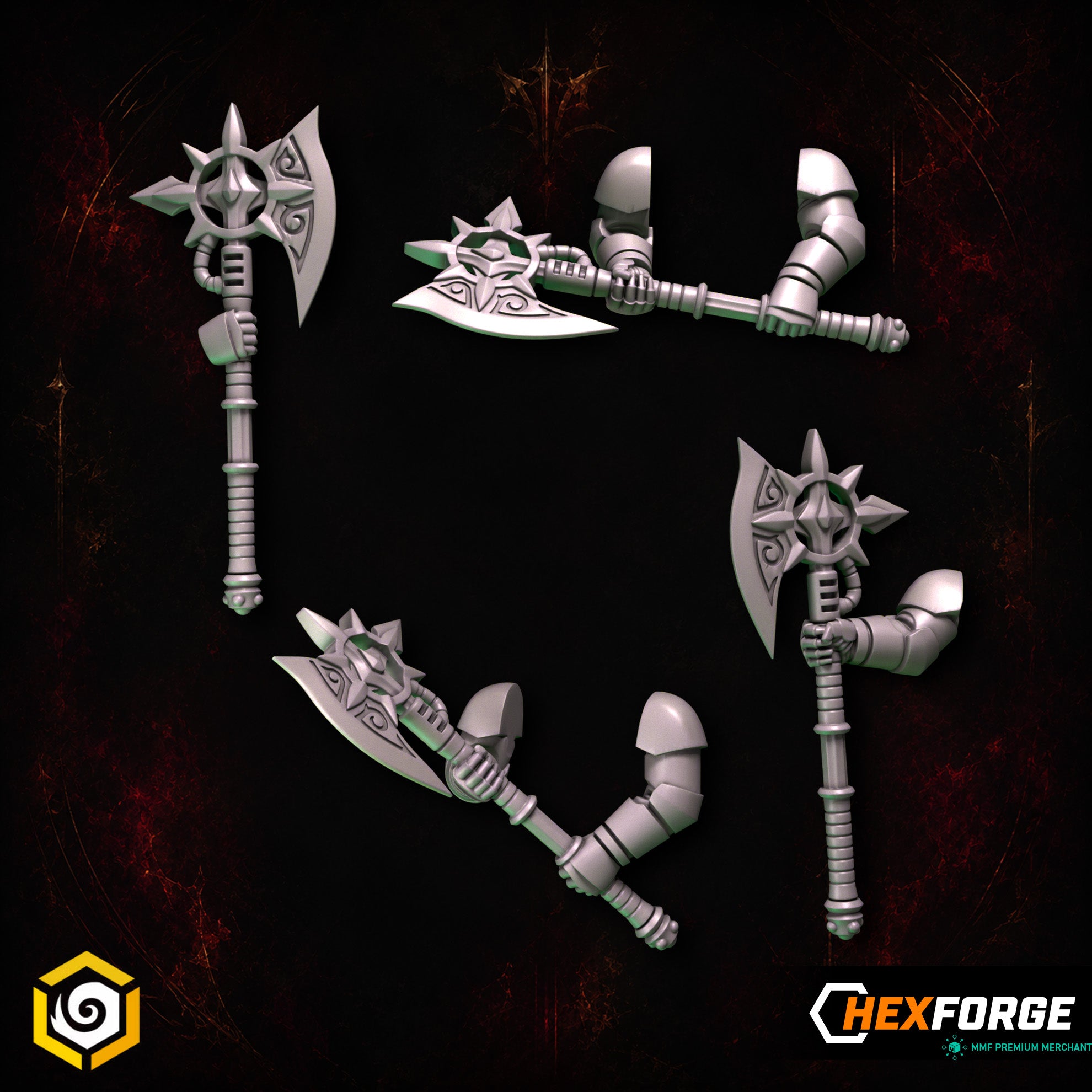 Crimson Lords - Two-Handed Axes