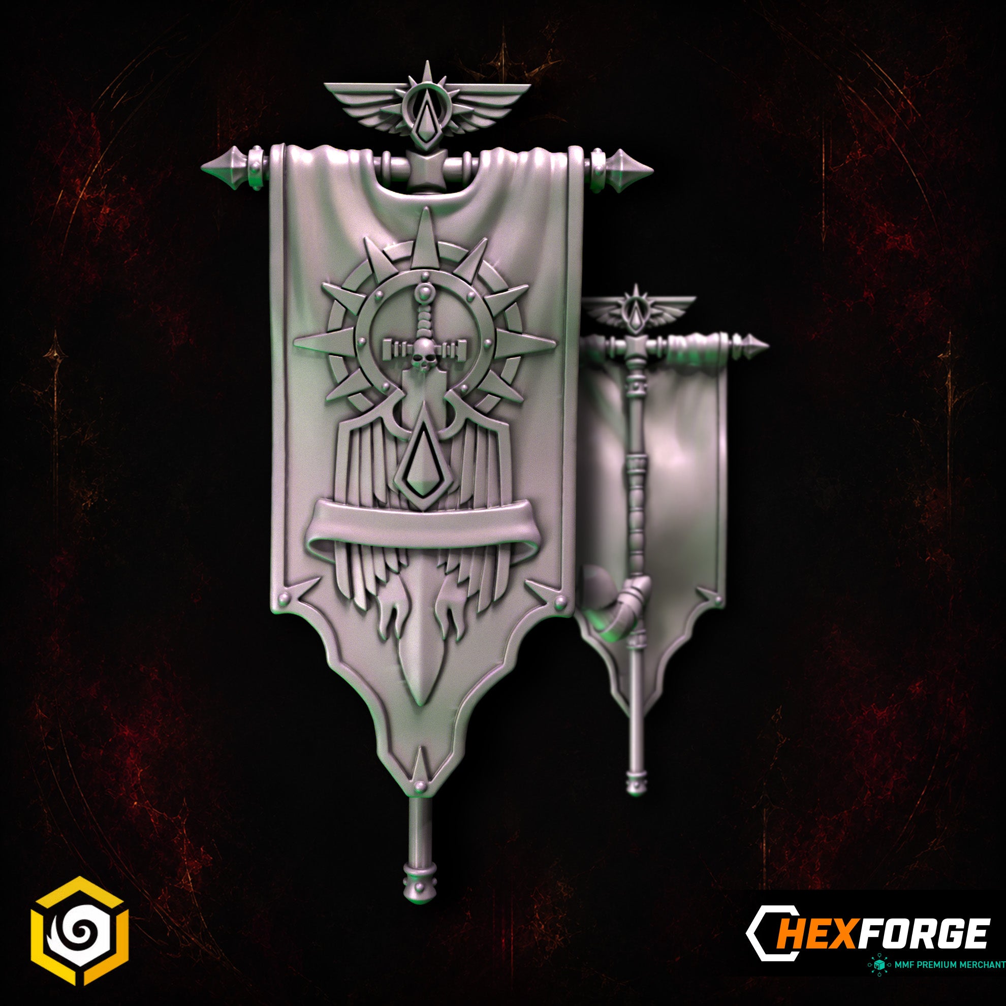 Crimson Lords - Ancient Banner