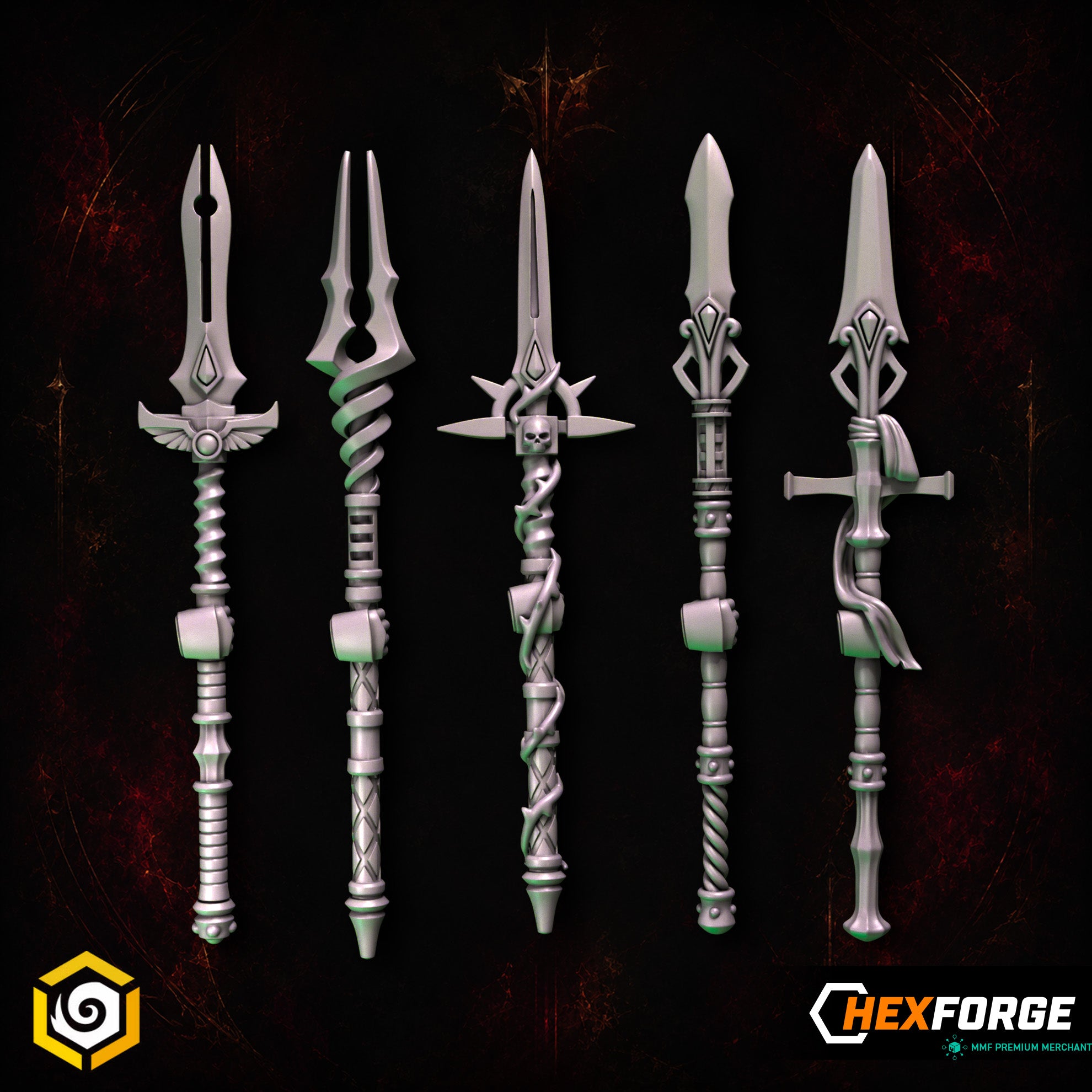 Crimson Lords - Spears