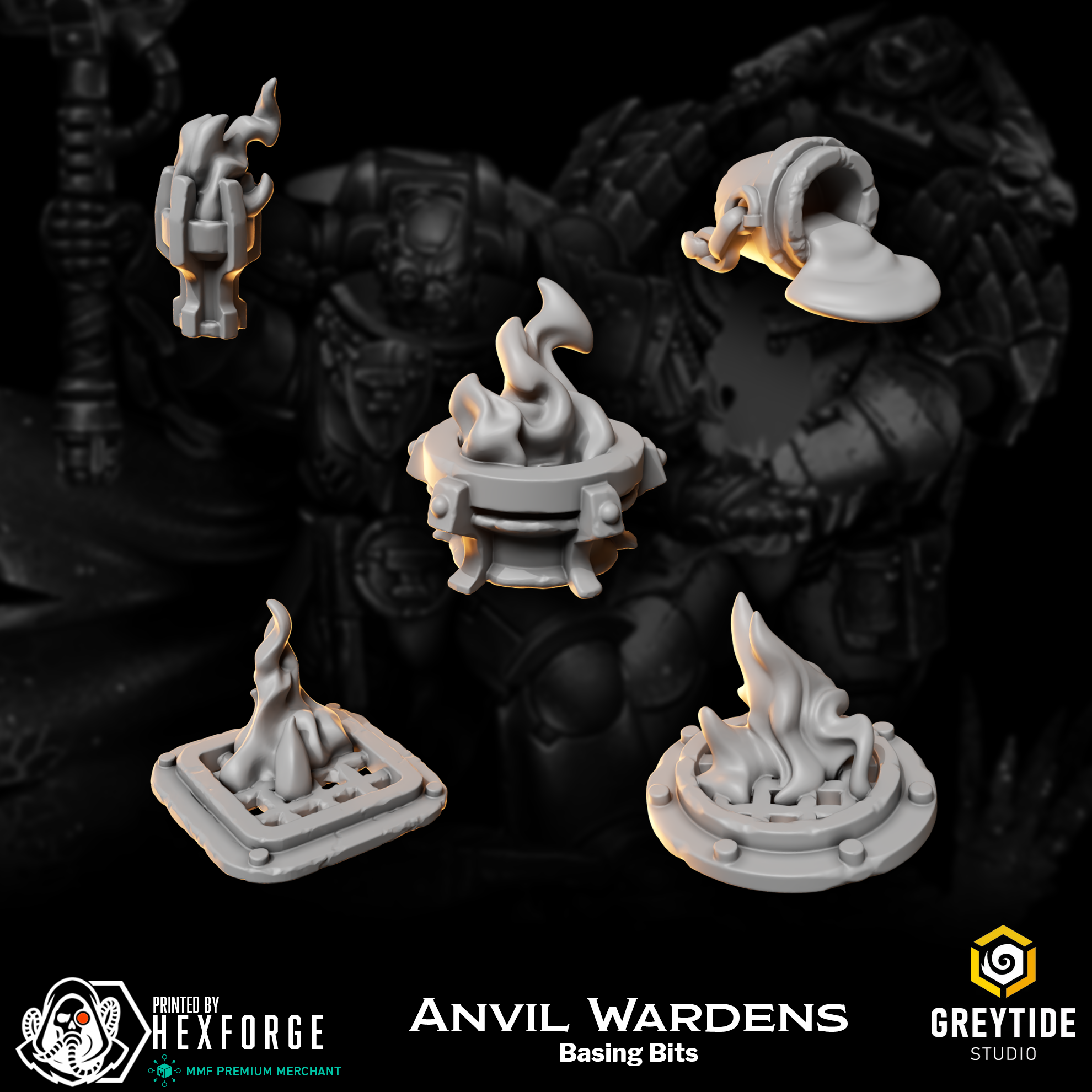 Anvil Wardens - Basing Bits