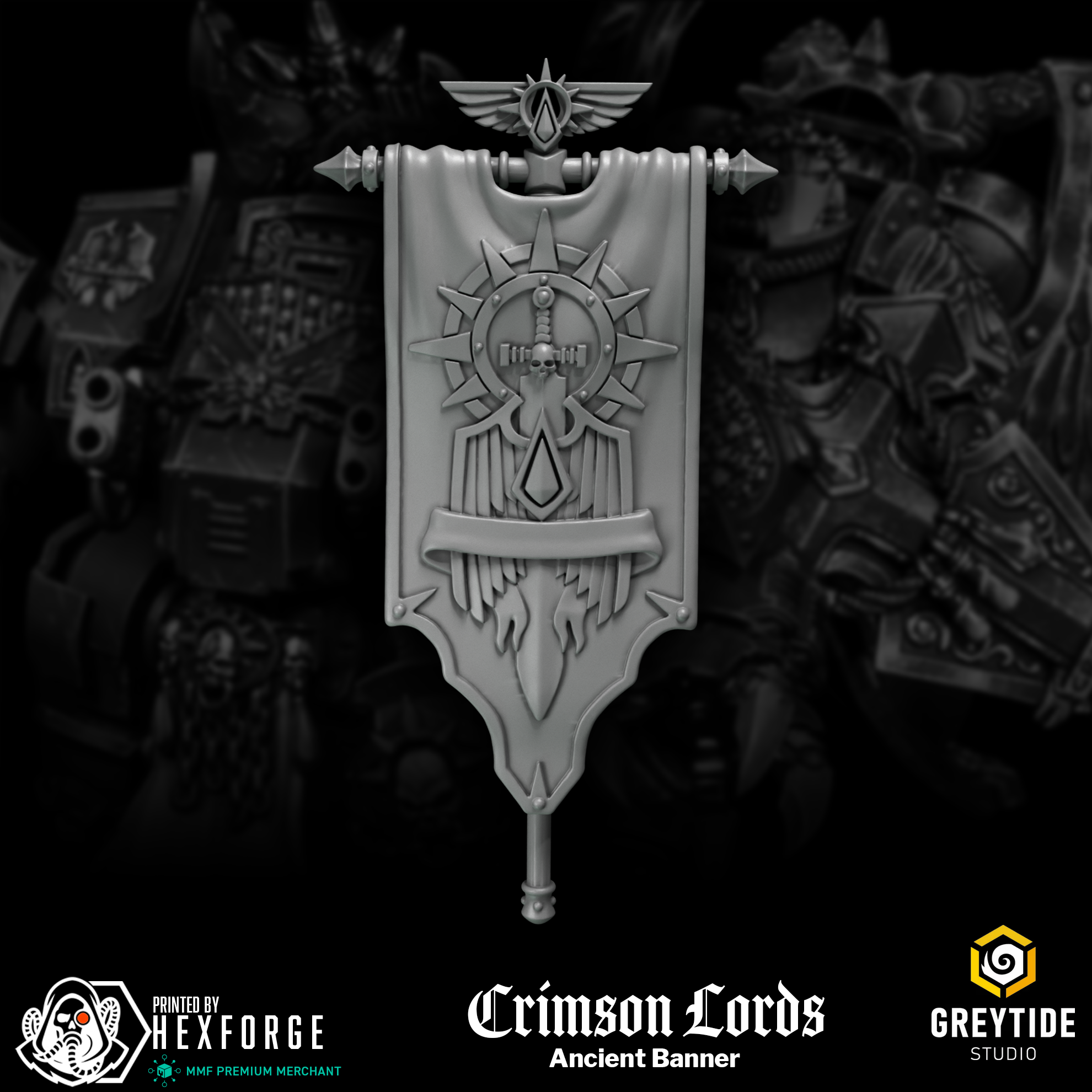 Crimson Lords - Ancient Banner