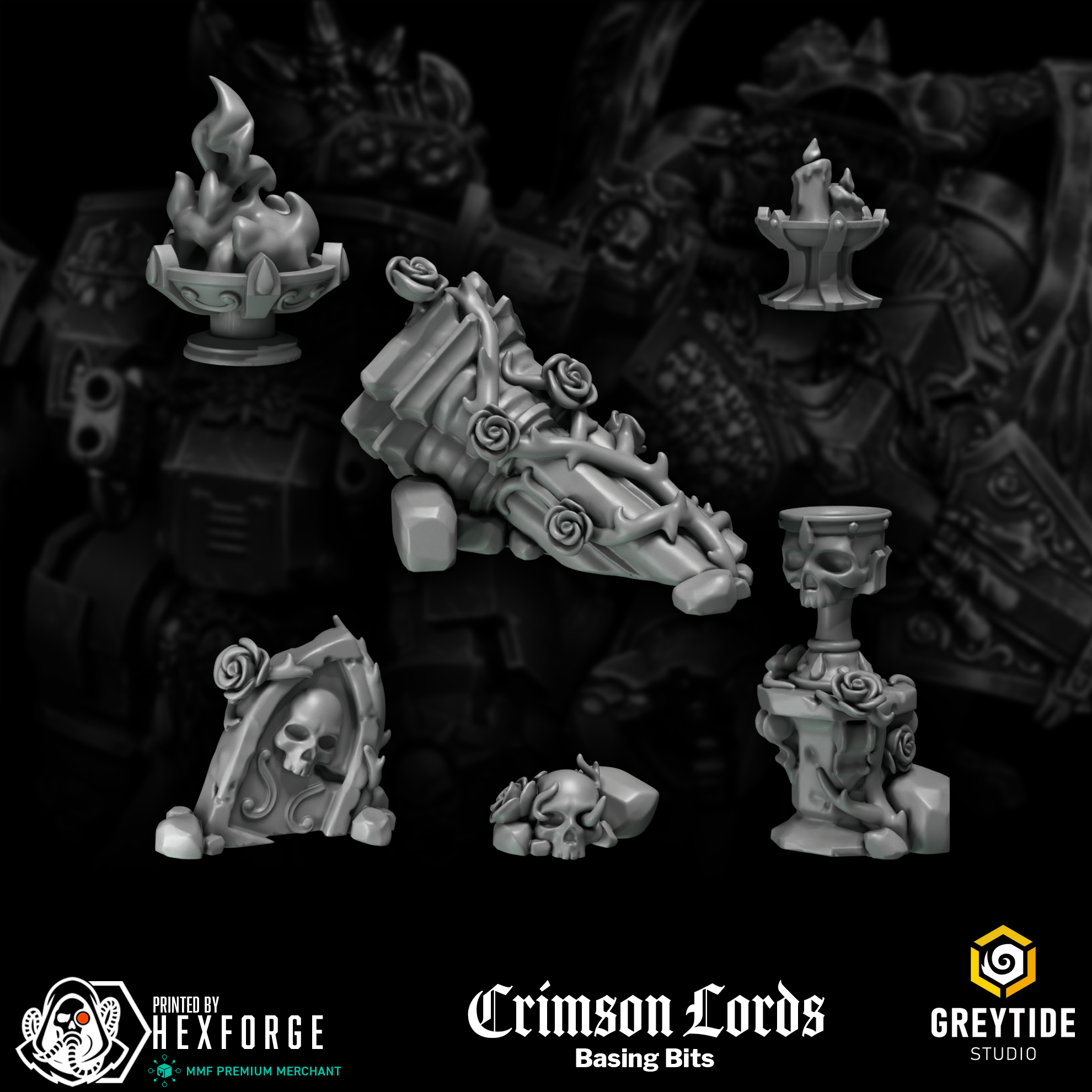 Crimson Lords - Basing Bits