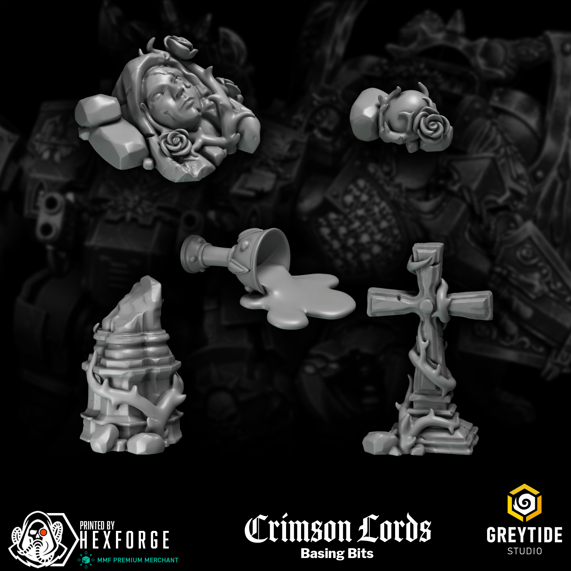 Crimson Lords - Basing Bits