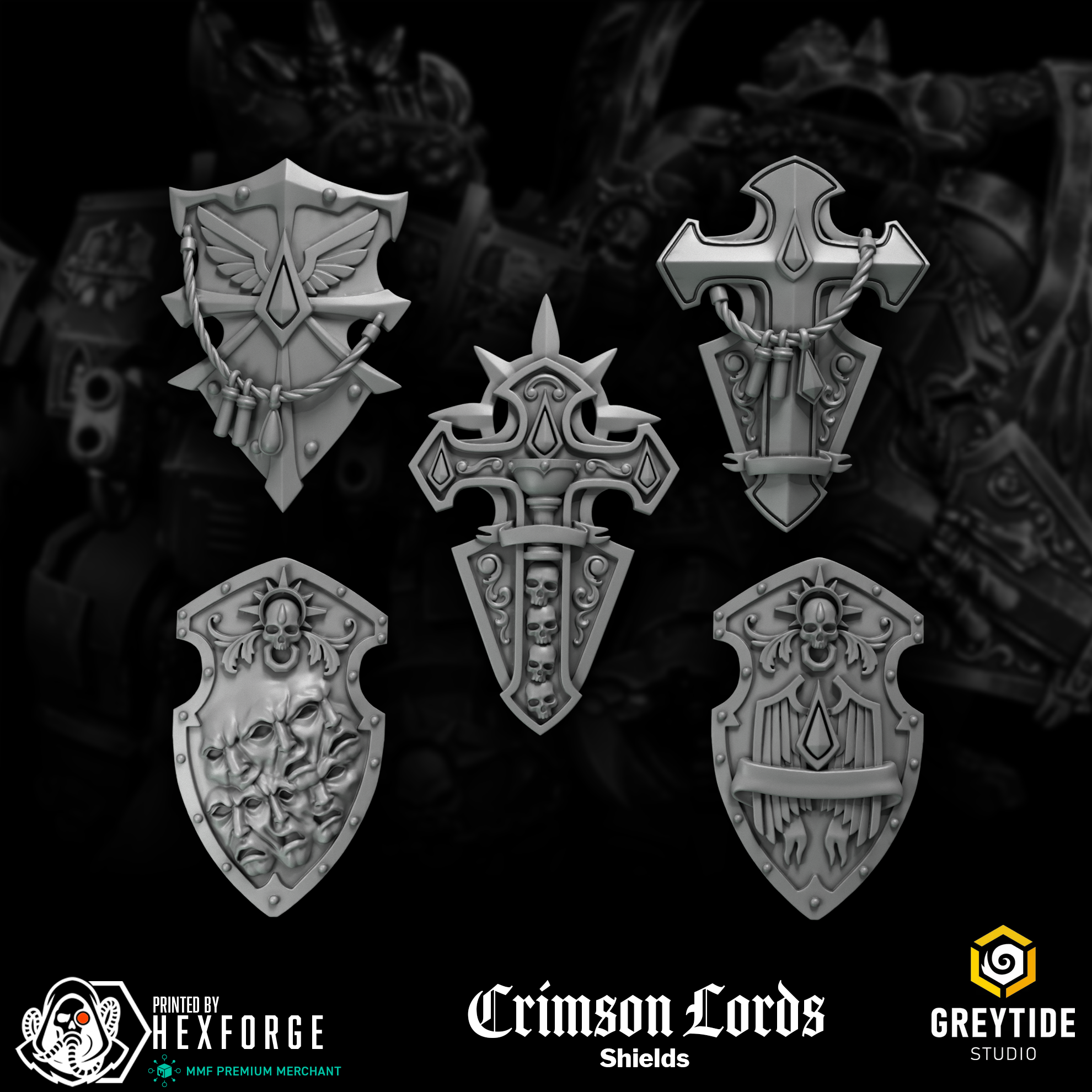 Crimson Lords - Shields