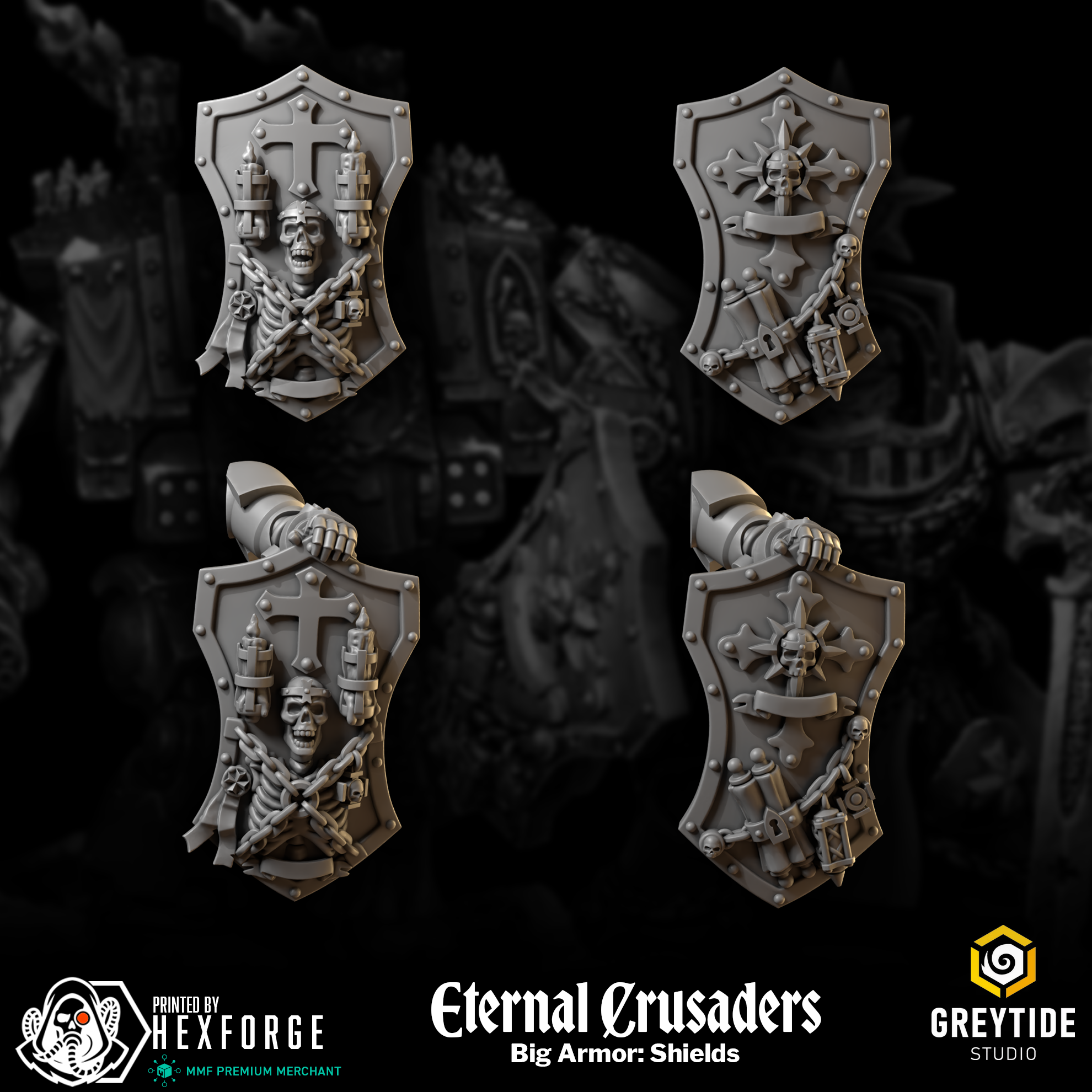 Eternal Crusaders - Big Armor: Shields