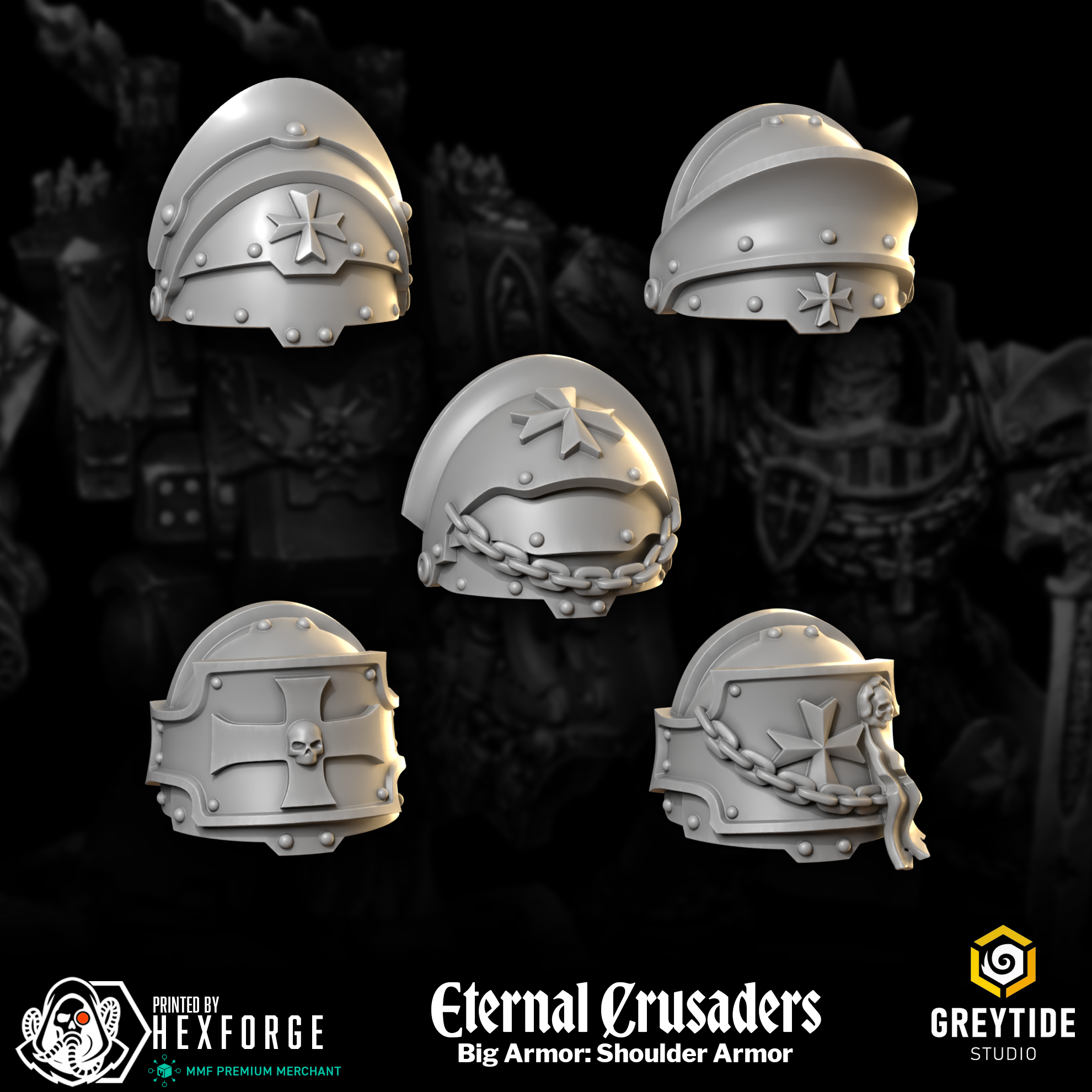 Eternal Crusaders - Big Armor: Shoulder Armor