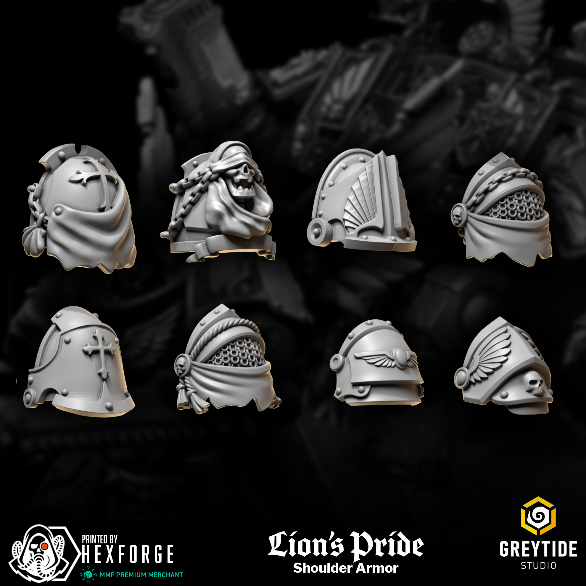 Lion's Pride - Shoulders