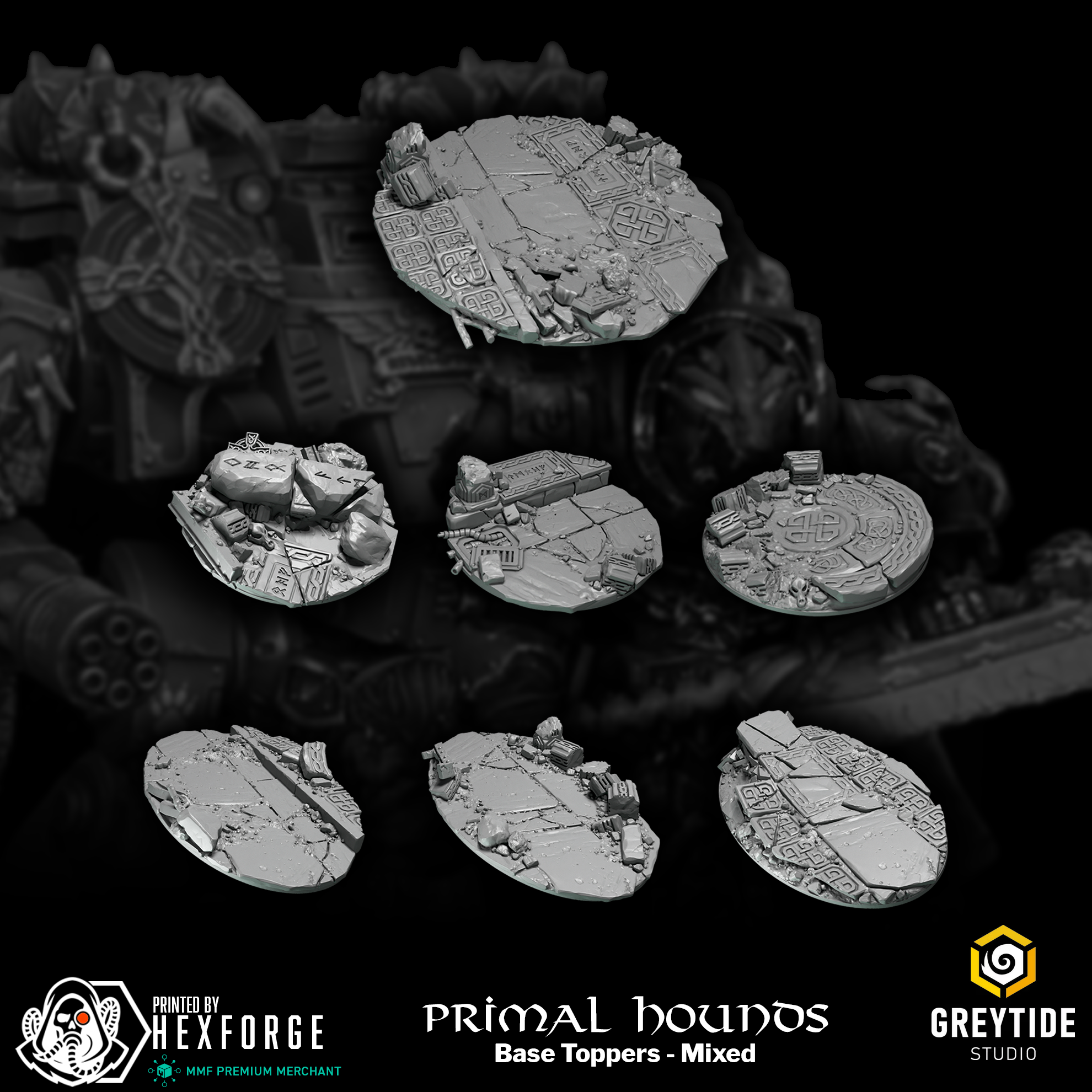 Primal Hounds - Base Toppers - Mixed