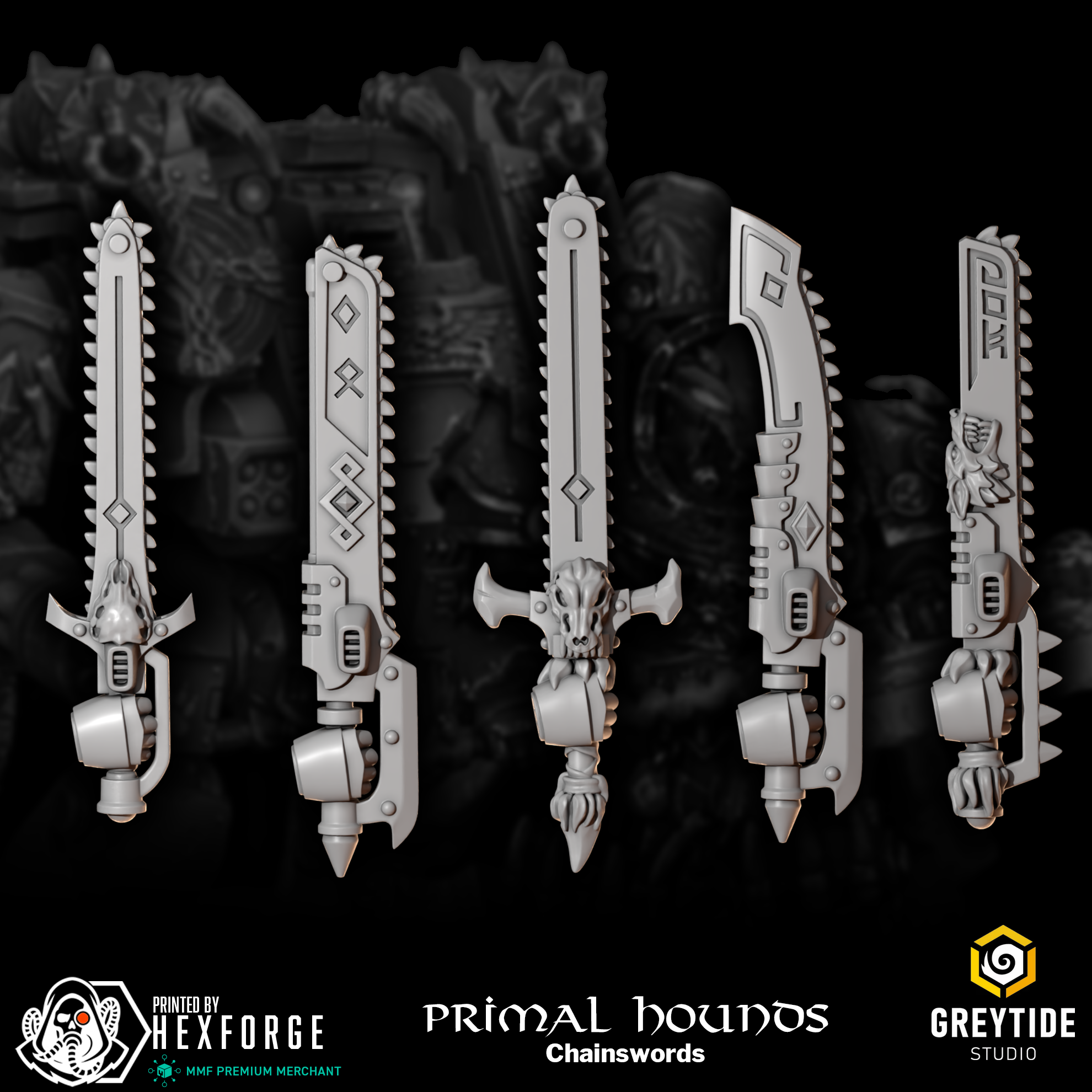 Primal Hounds - Chainswords