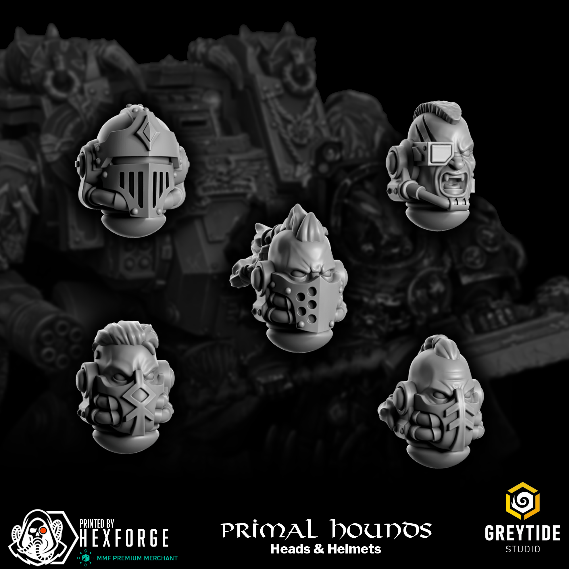 Primal Hounds - Heads