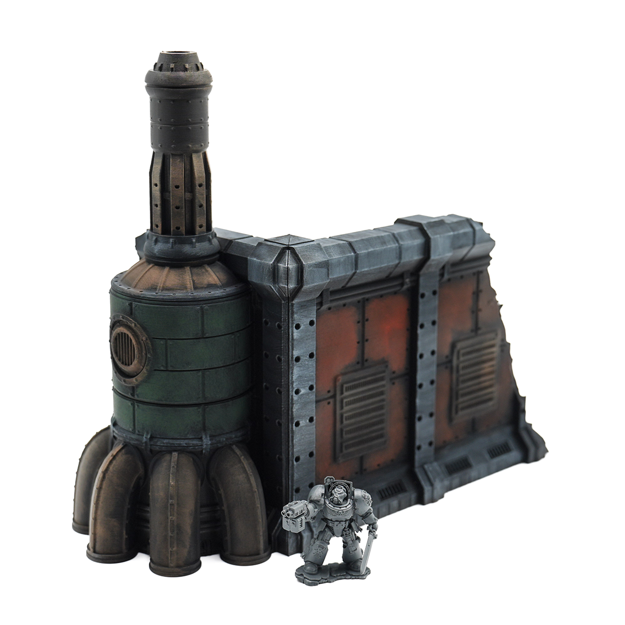 Damachles, Industrial Ruins