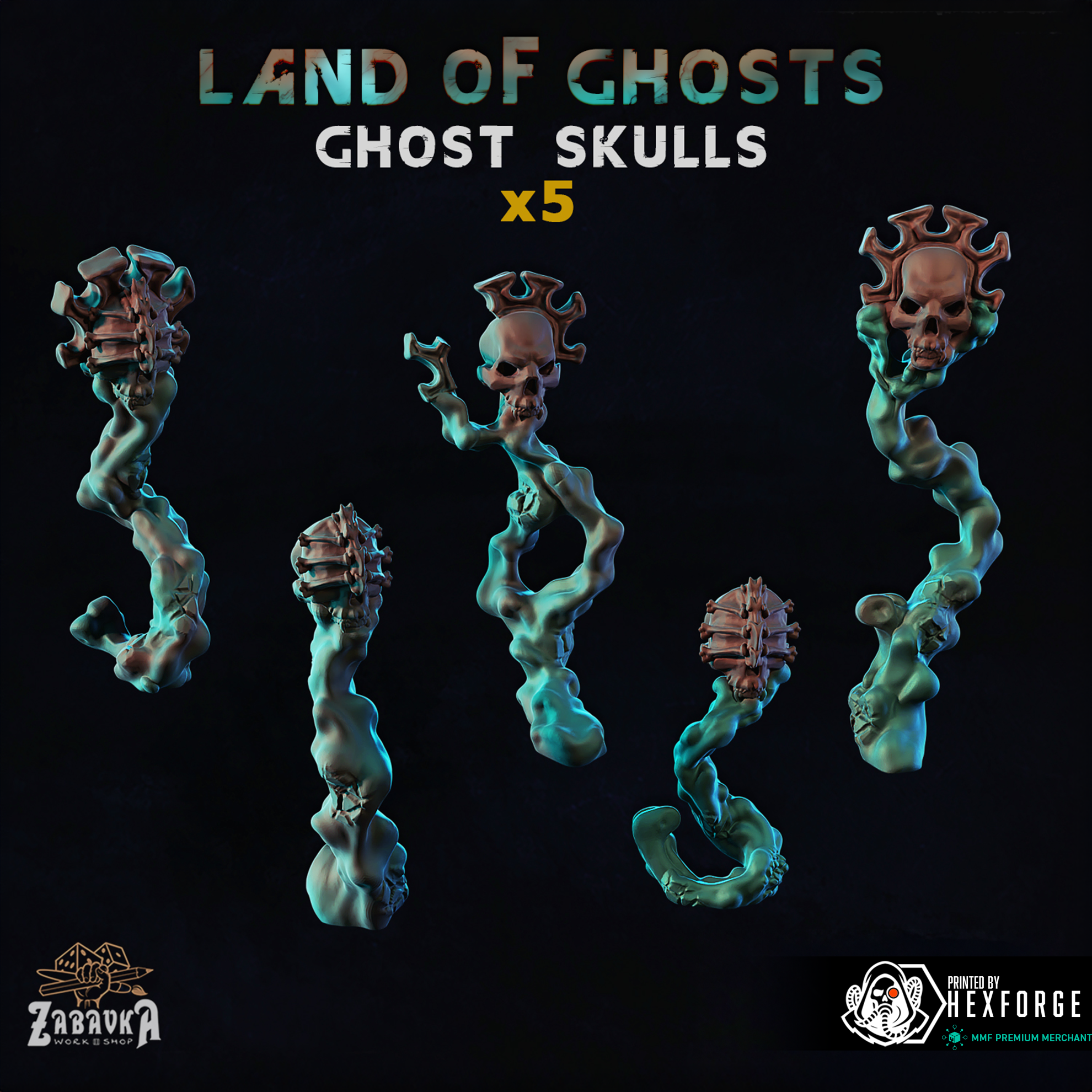 Land of Ghosts - Skulls and Crows