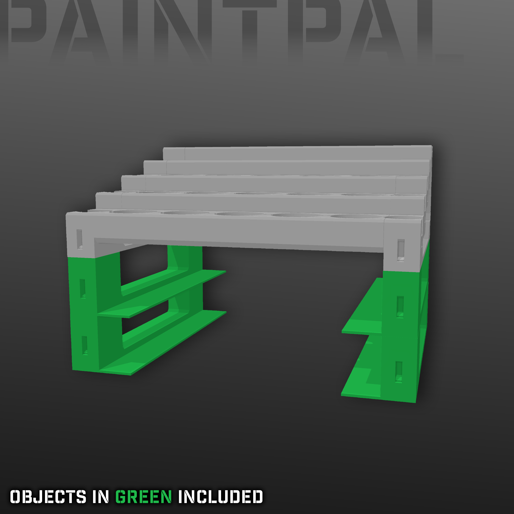 PaintPal Double Den Risers (Sides)