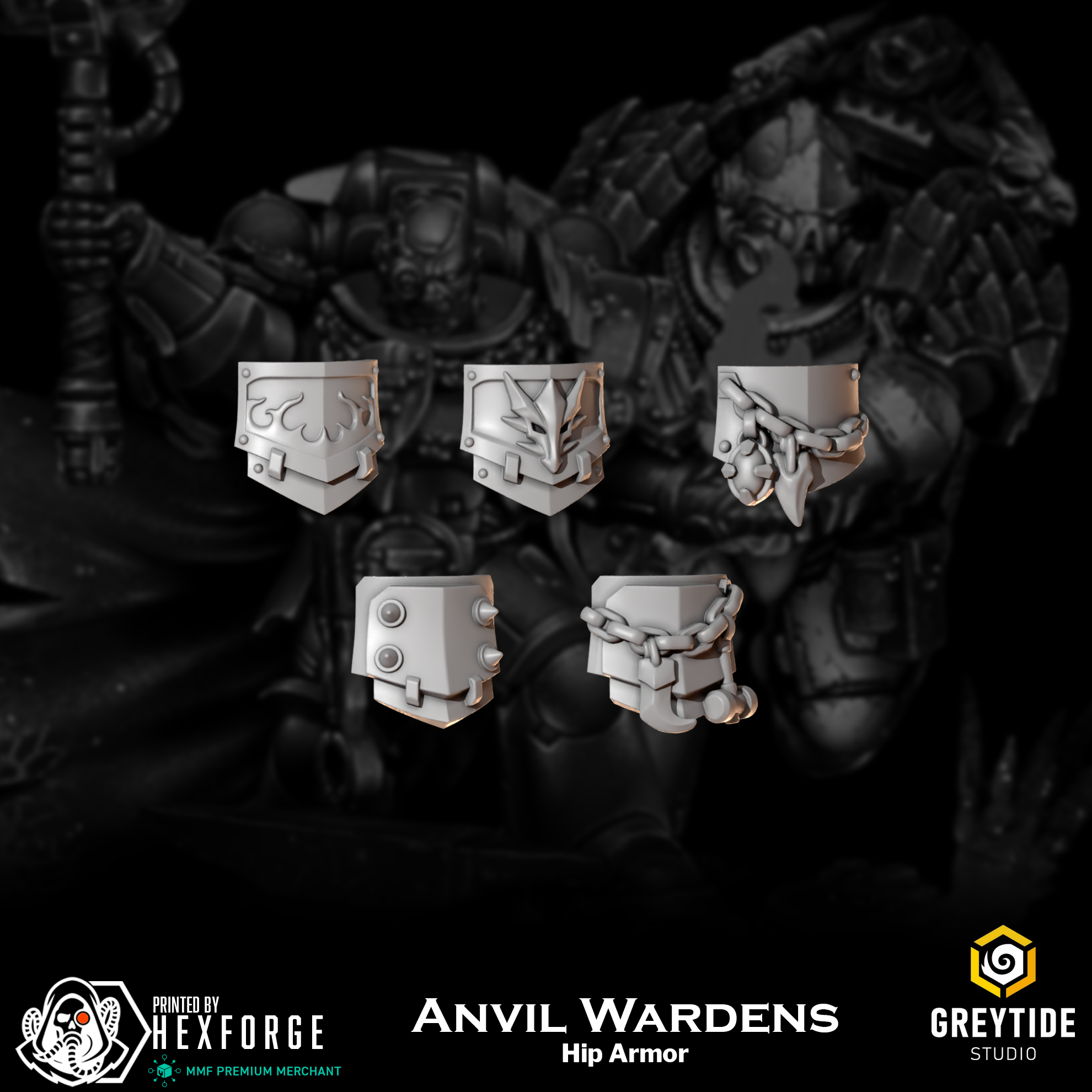 Anvil Wardens - Big Armor: Hip Armor