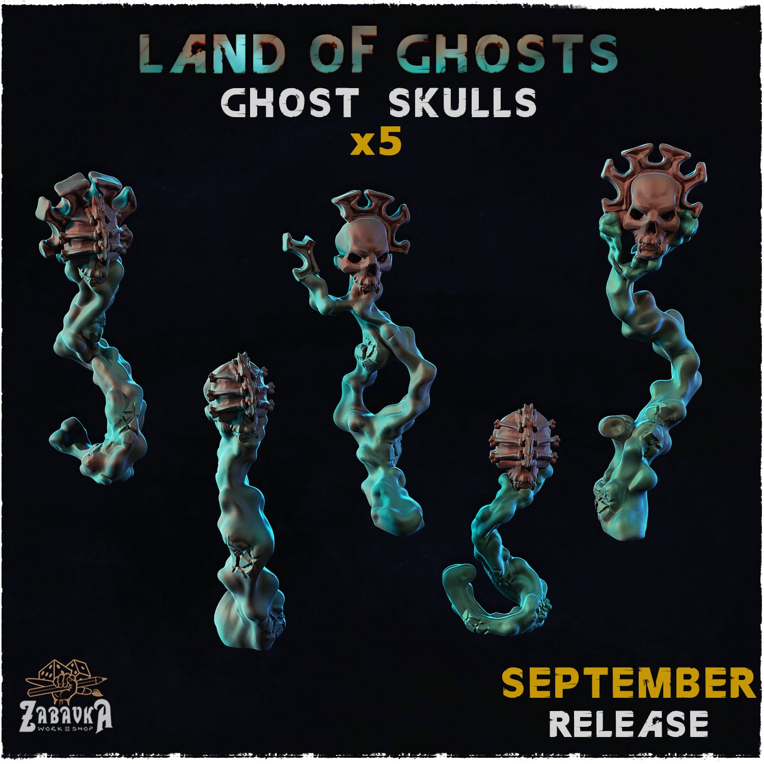 Land of Ghosts - Skulls and Crows