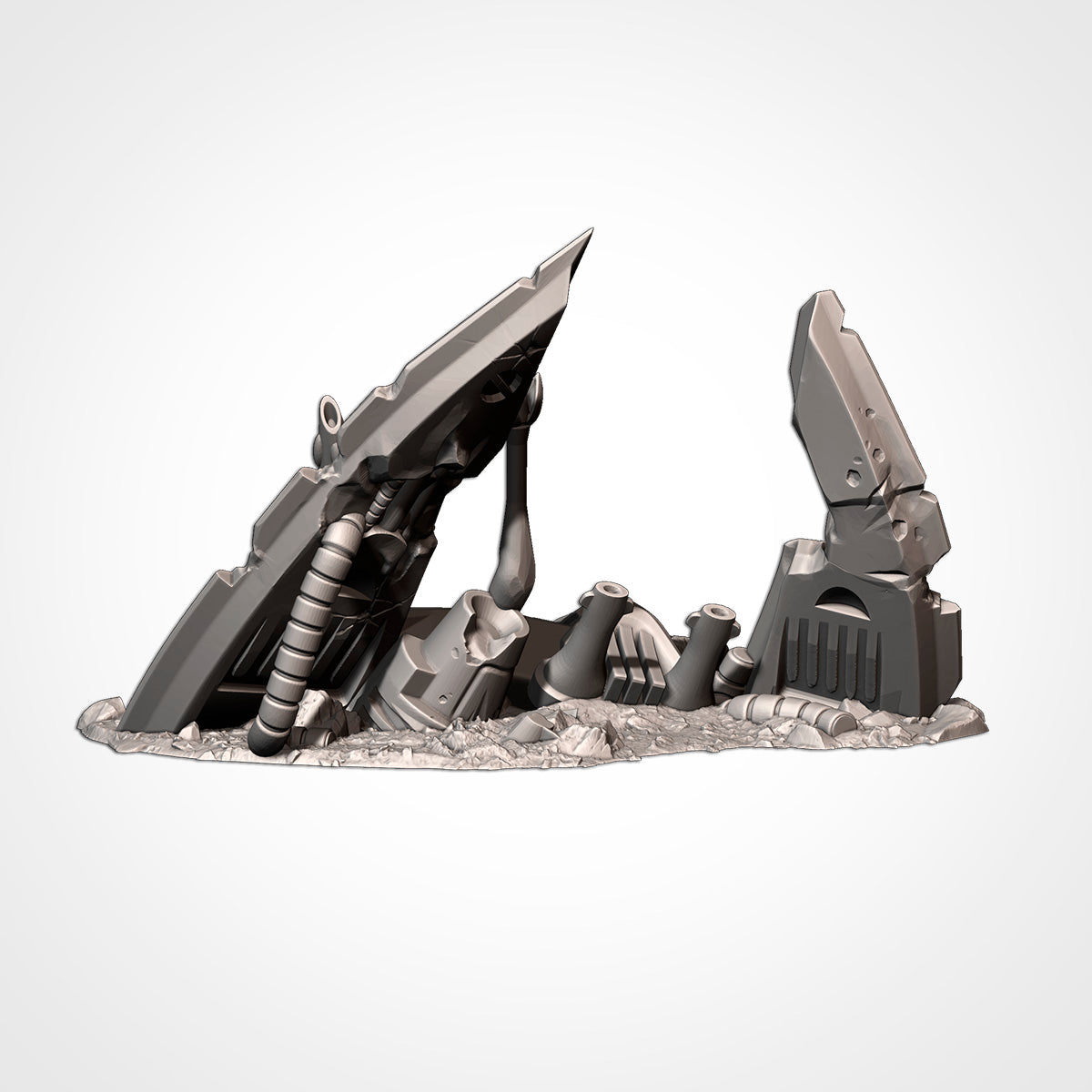 Crashed Xenos Ships