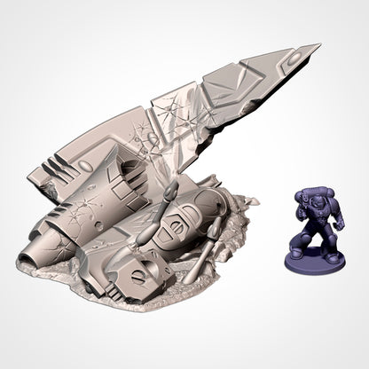 Crashed Xenos Ships