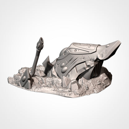 Crashed Xenos Ships