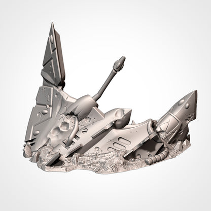Crashed Xenos Ships