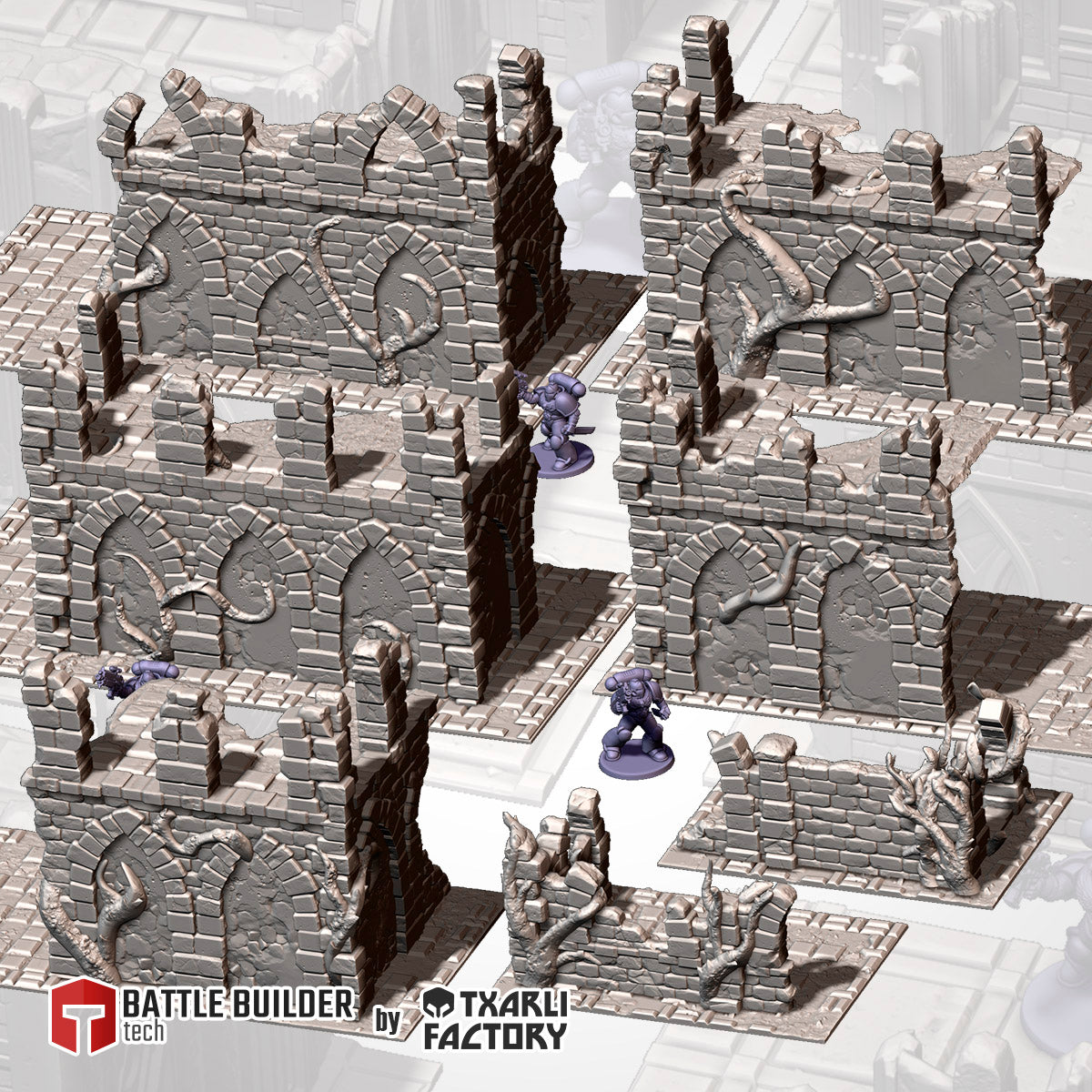 Abandoned Ruins: Competitive Layout