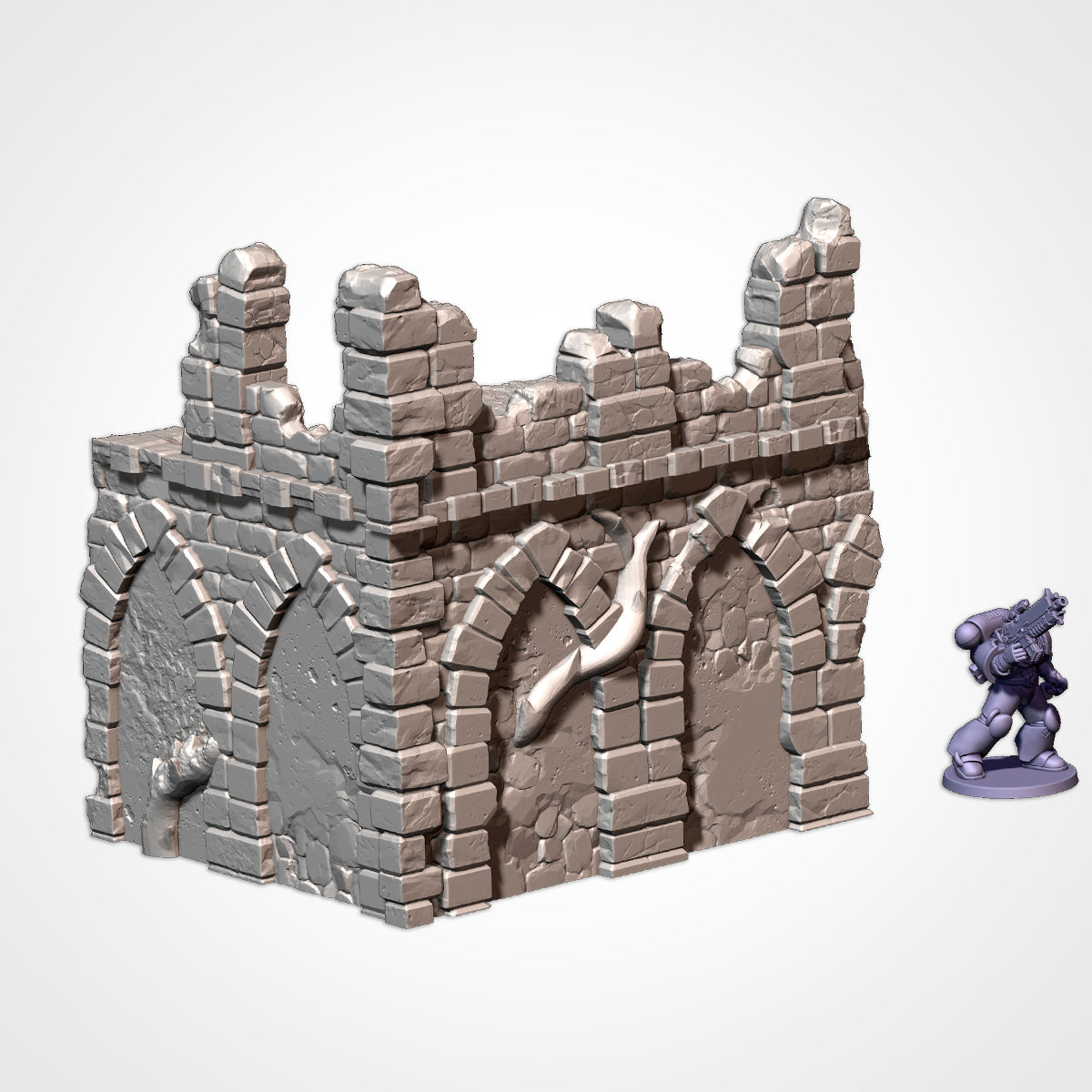 Abandoned Ruins: Competitive Layout