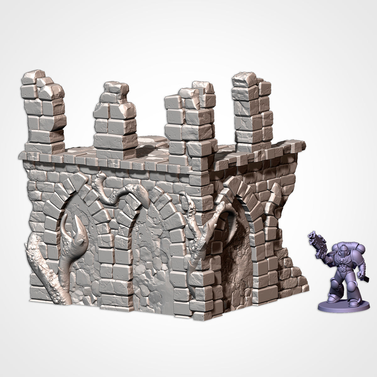 Abandoned Ruins: Competitive Layout