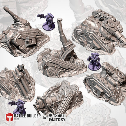 Destroyed Tanks