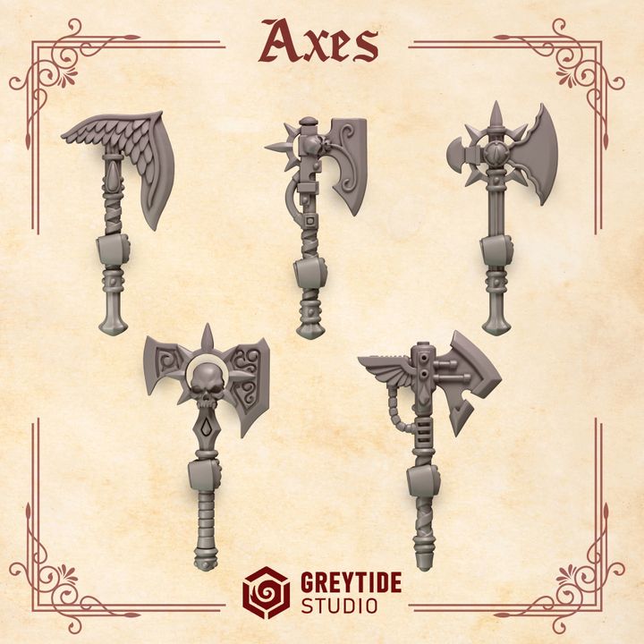Crimson Lords - Axes
