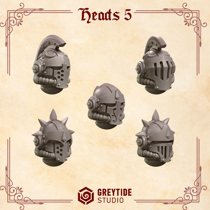 Crimson Lords - Heads