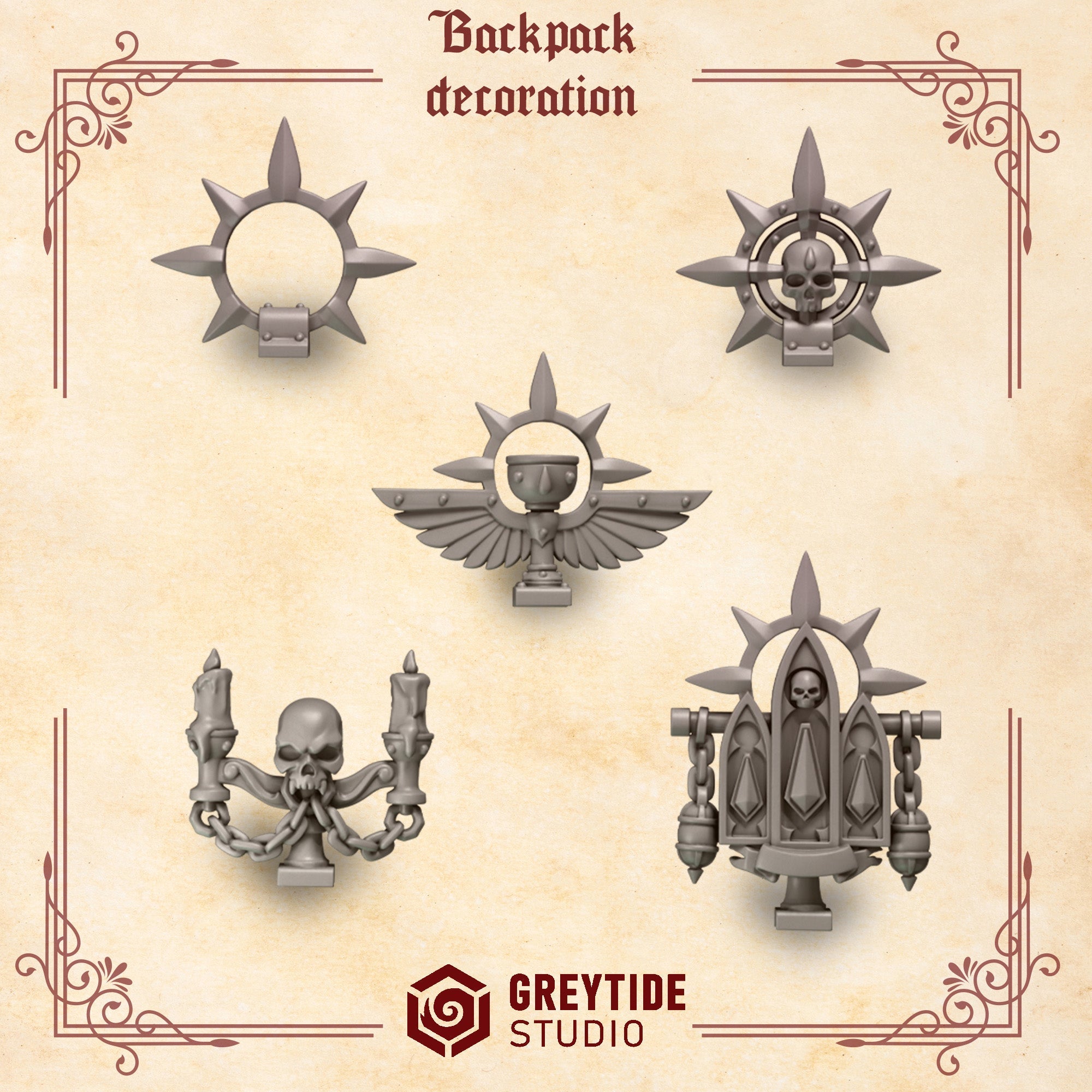 Crimson Lords - Armor Decorations