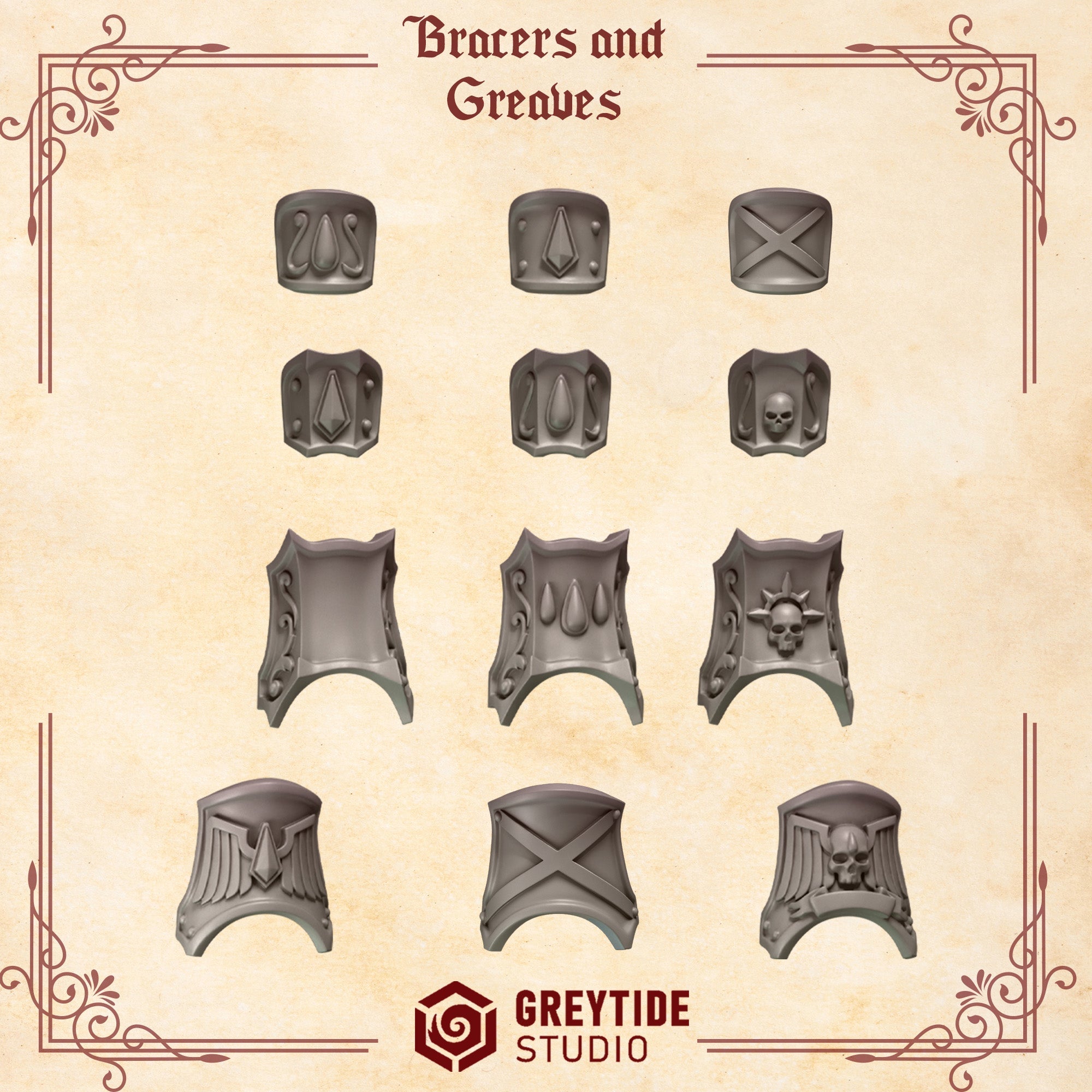 Crimson Lords - Armor Decorations