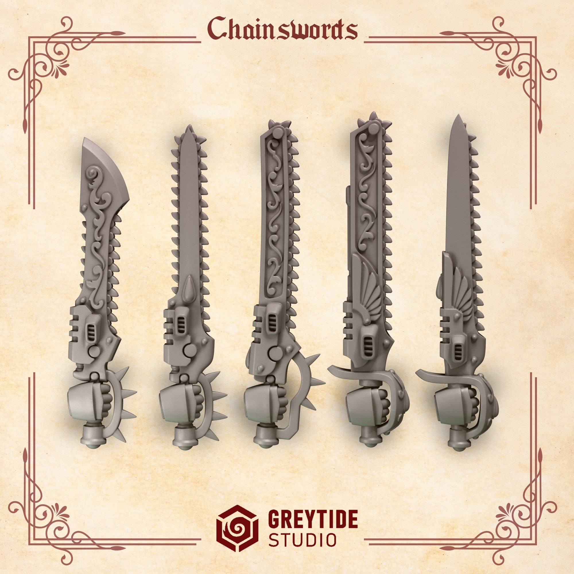 Crimson Lords - Chainswords