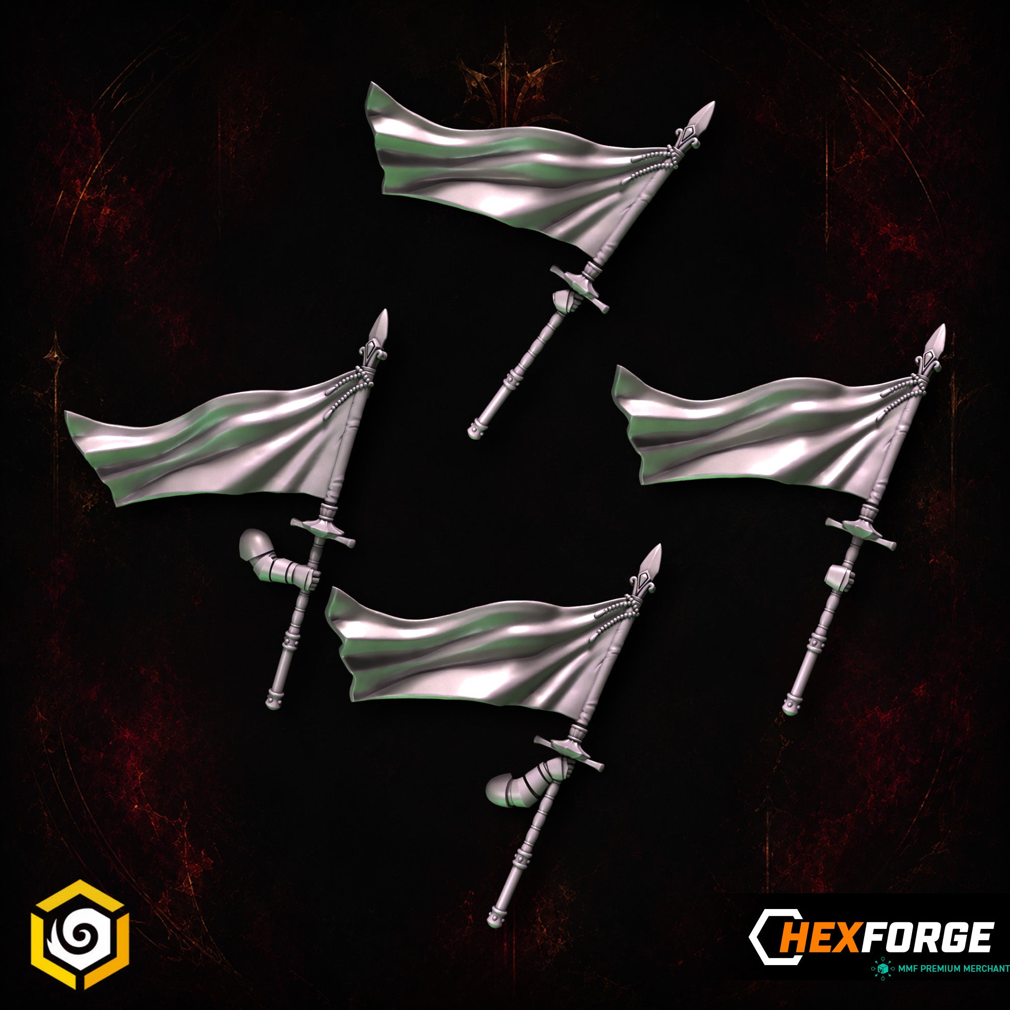 Crimson Lords - Banners