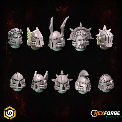 Crimson Lords - Heads