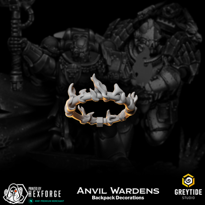 Anvil Wardens - Backpack Decorations