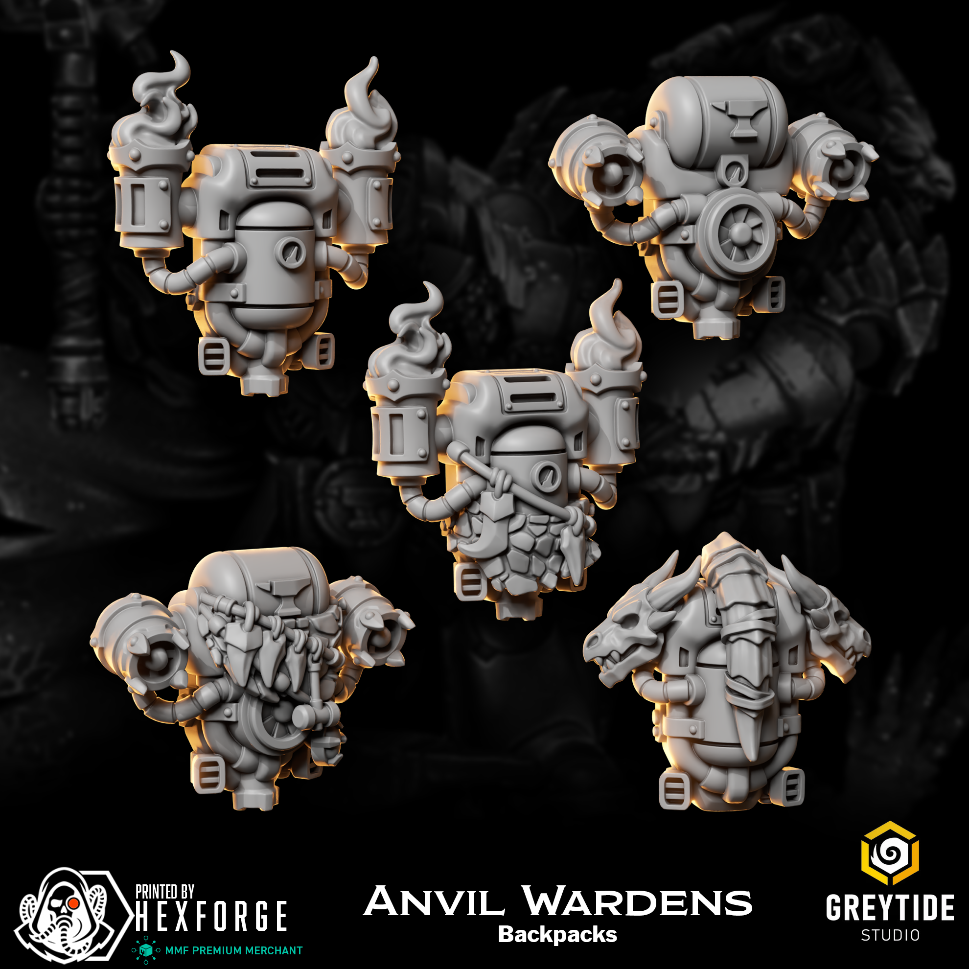 Anvil Wardens - Backpacks