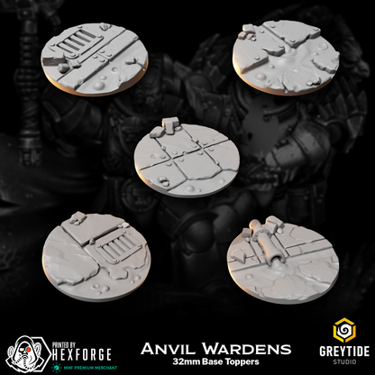 Anvil Wardens - Base Toppers