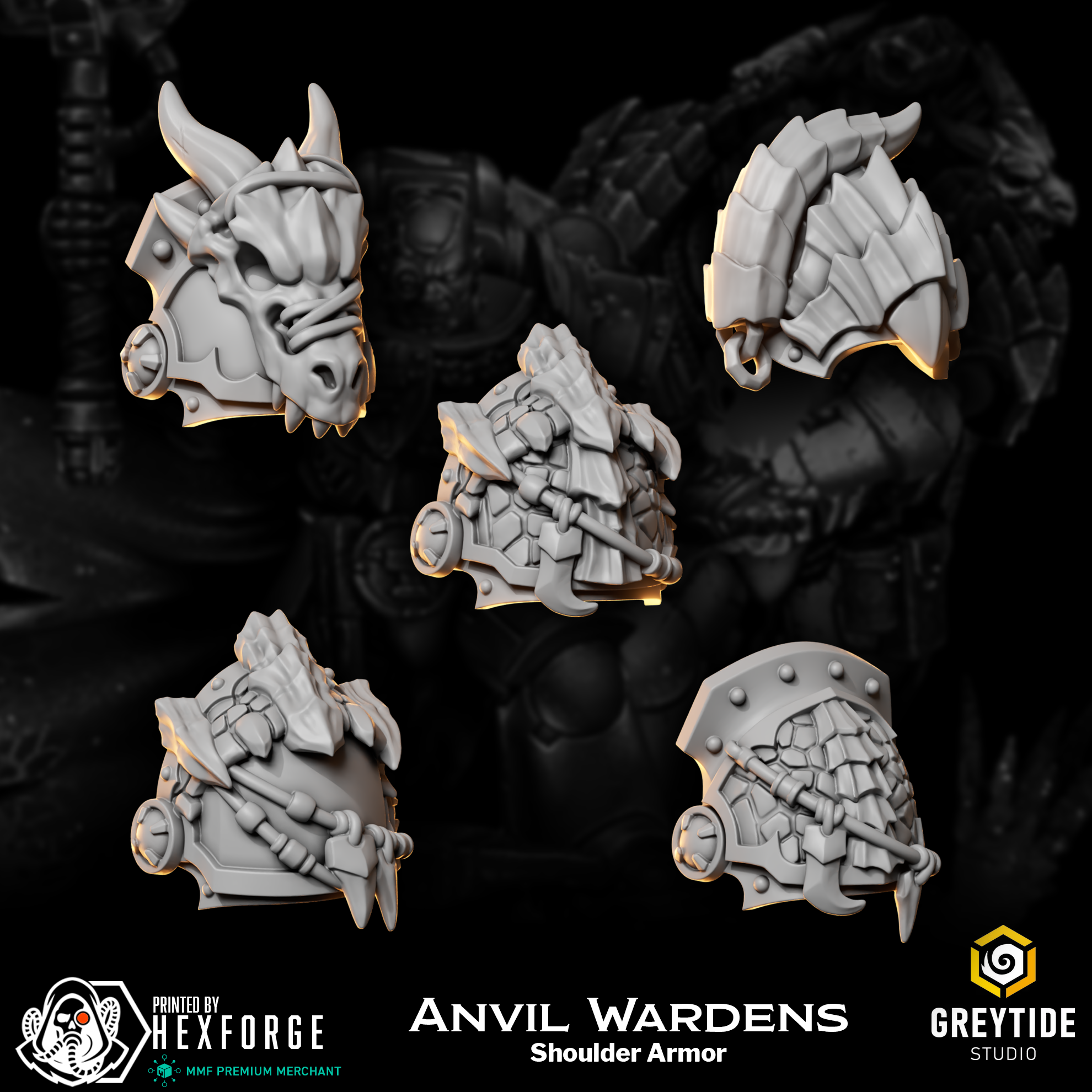 Anvil Wardens - Shoulders