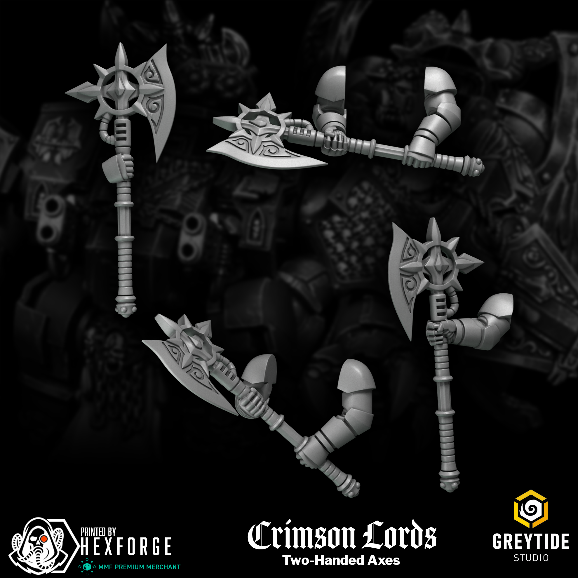 Crimson Lords - Two-Handed Axes