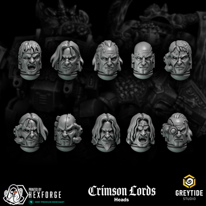 Crimson Lords - Heads