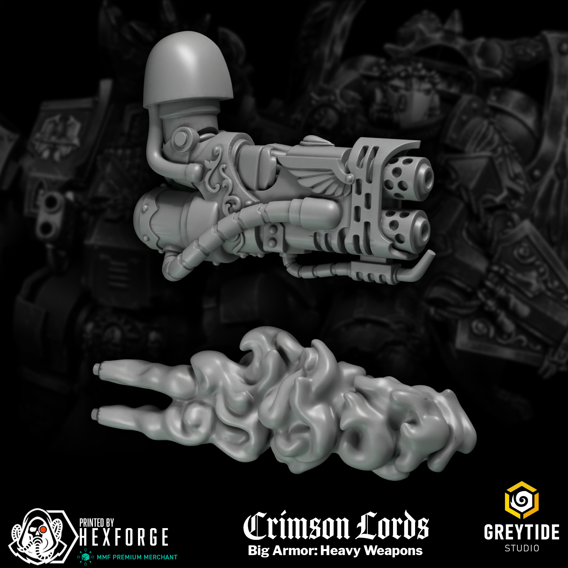 Crimson Lords - Big Armor: Heavy Weapons