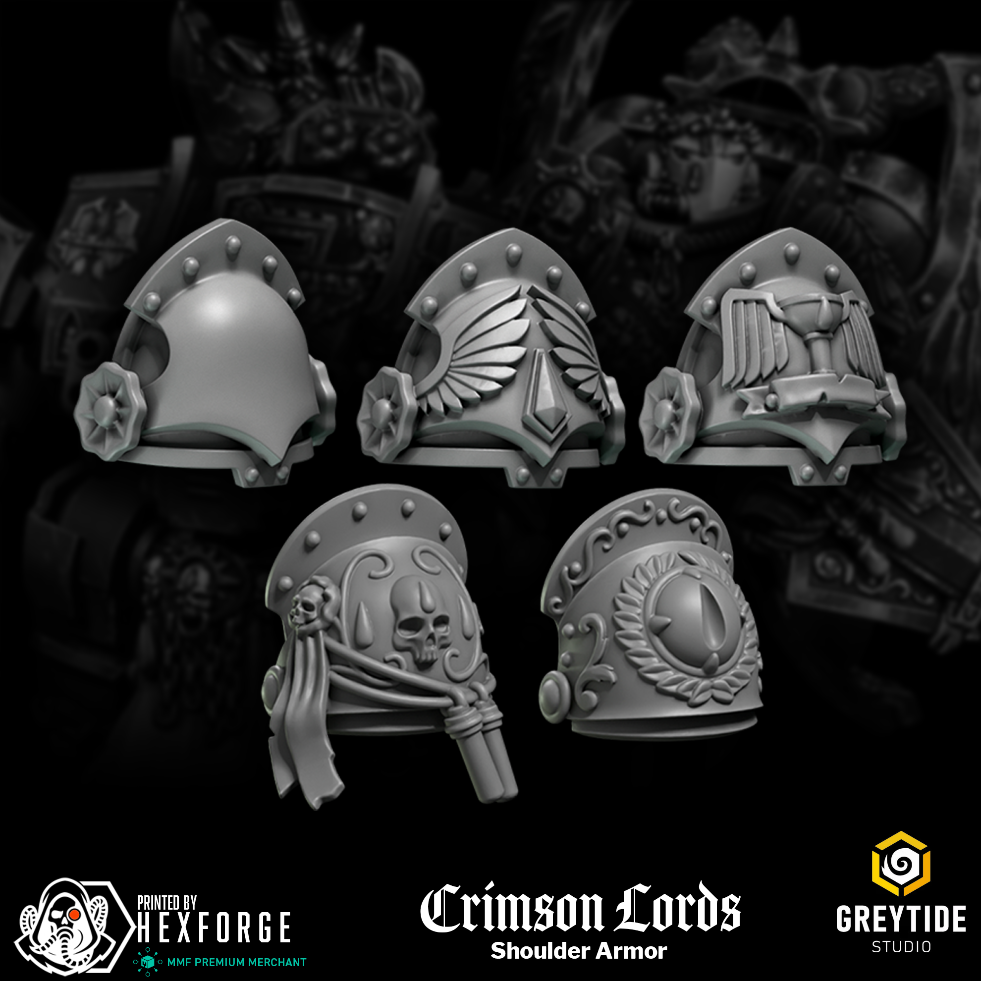 Crimson Lords - Shoulders