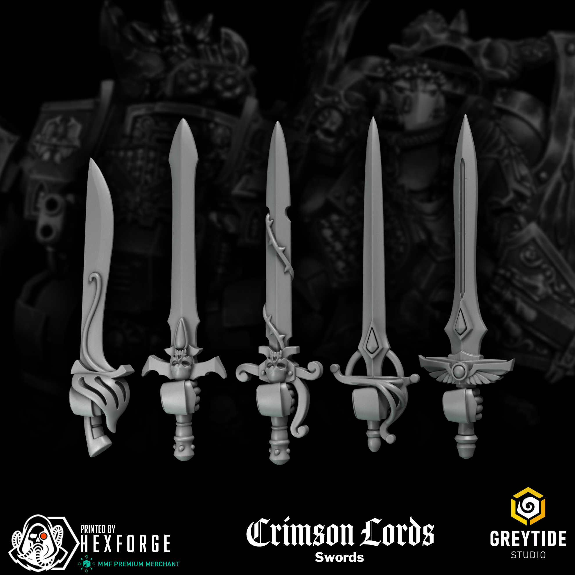 Crimson Lords - Swords