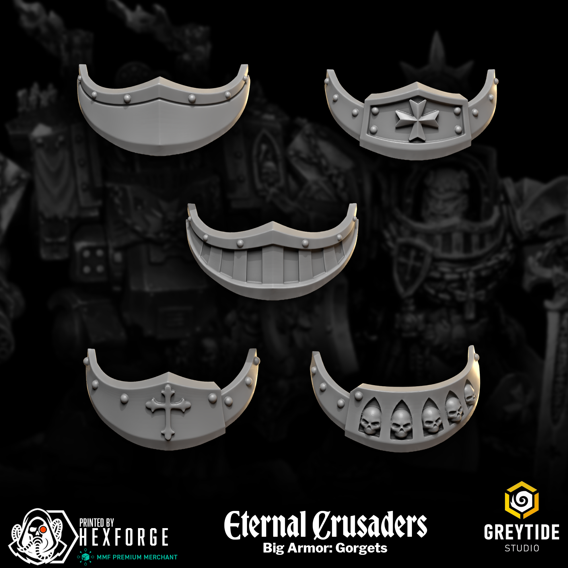 Eternal Crusaders - Big Armor: Gorgets