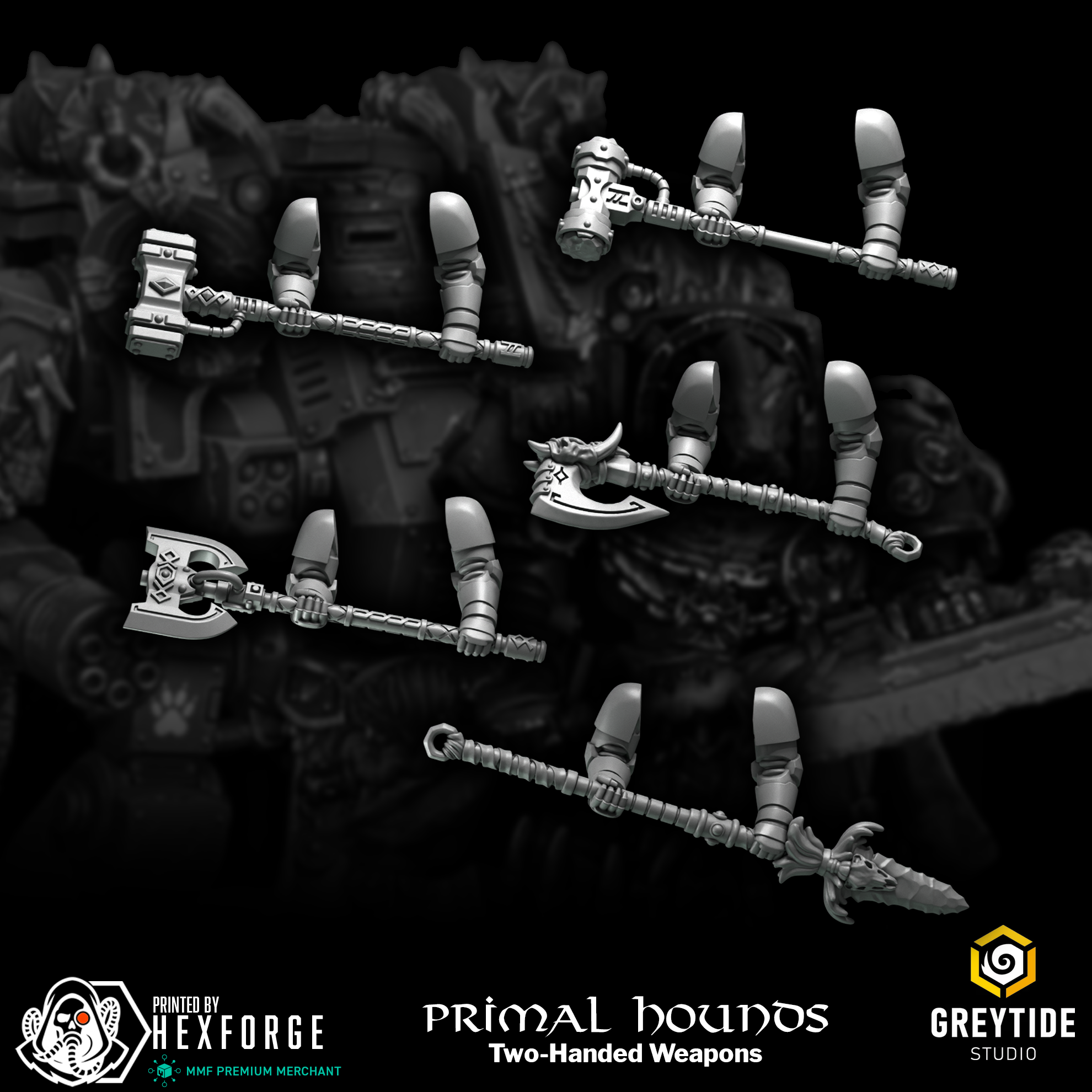 Primal Hounds - Two-Handed Weapons