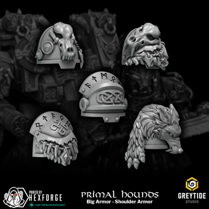 Primal Hounds - Big Armor - Shoulder Armor