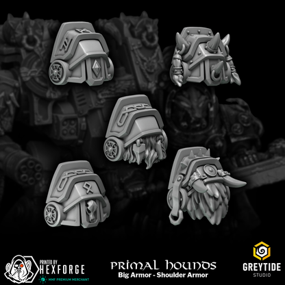 Primal Hounds - Shoulder Armor