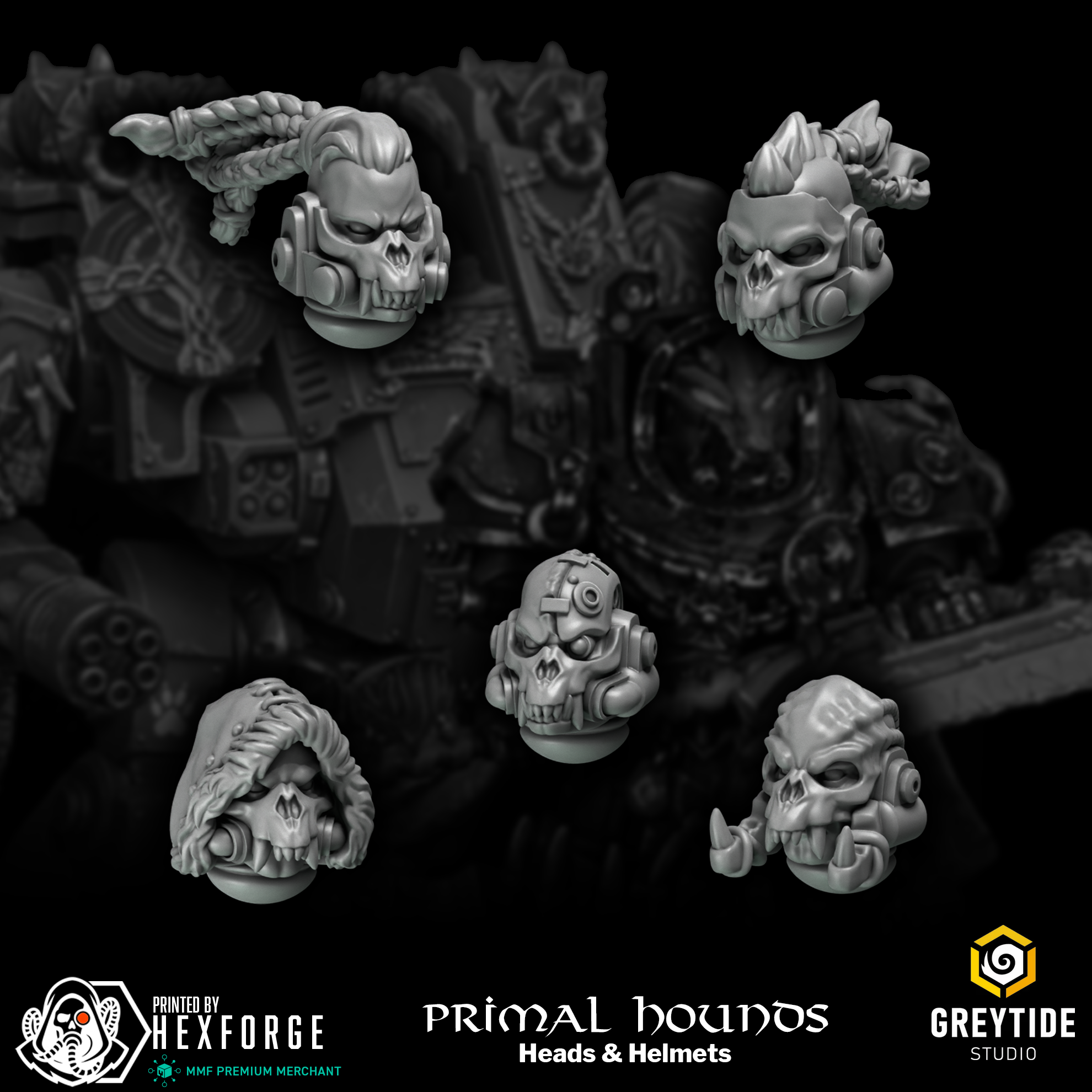 Primal Hounds - Heads