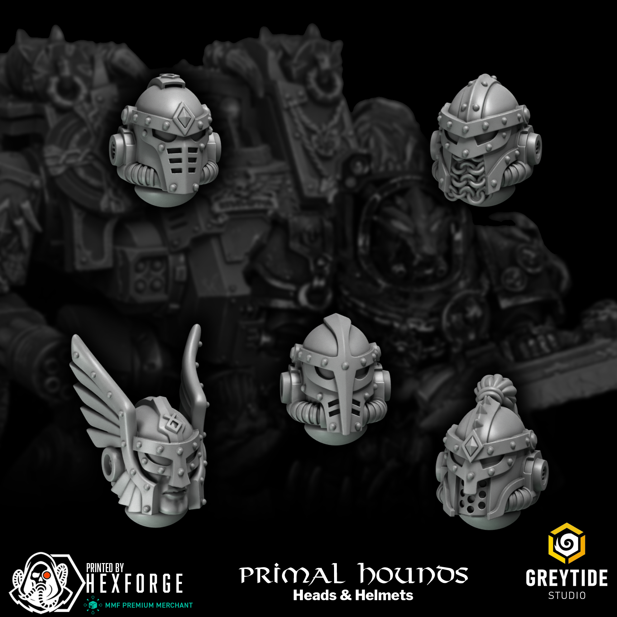 Primal Hounds - Heads